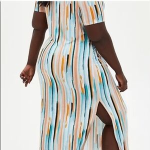 Multi colored maxi dress